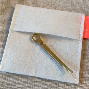 India Hicks Gold Horn Tribal charm